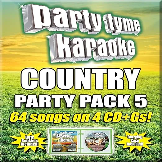 Party Tyme Country Party Pack 5 64-Song Party Pack
