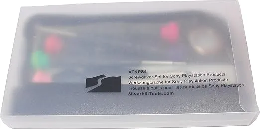 Silverhill Tools ATKPS4 Tool Kit for All Playstation Consoles (PS1, PS2, PS3, PS4, PSP, etc)