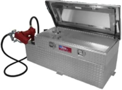 RDS MFG INC RDS 71789 Rectangular Auxiliary/Transfer Combo Fuel Tank and Tool - 51 Gallon Capacity