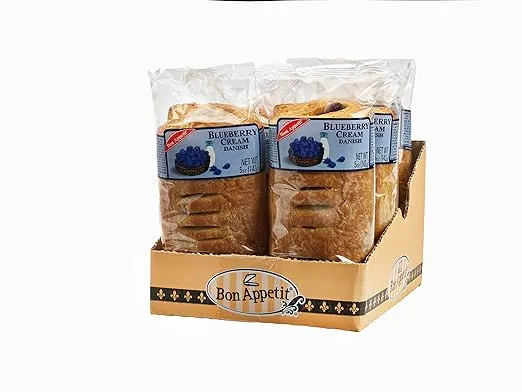 Bon Appetit Blueberry Cream Danish, 5 Ounce (Pack of 8)