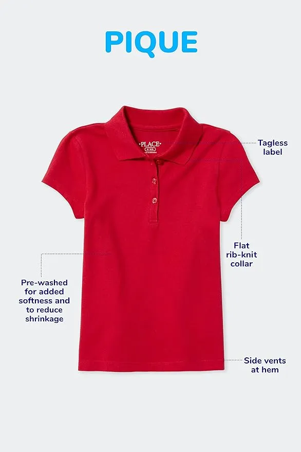 The Children’s Place Multipack Short Sleeve Pique Polo