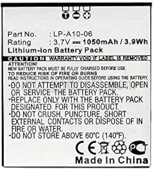 1050mAh GB2-BATT-PLU, LP-A10-06, LP-A05-02 Battery Replacement Compatible with Golf Buddy Pro & Golf Buddy Tour GPS Rangefinders