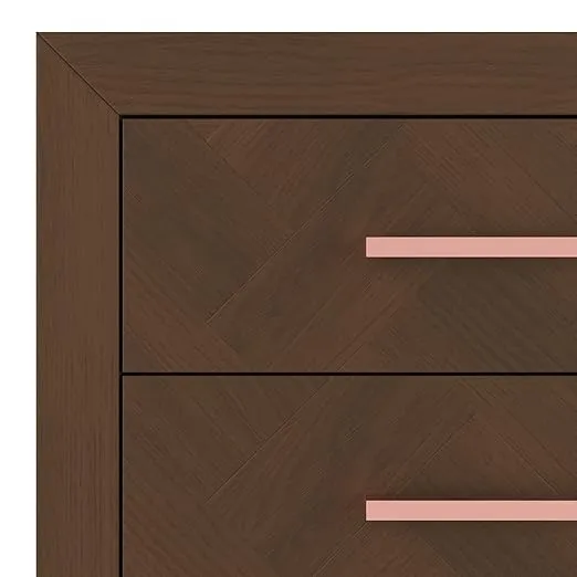 Child Craft 6-Drawer Kieran Dresser for Nursery or Bedroom, Plenty of Storage, Anti-Tip Kit Included to Prevent Tipping, Non-Toxic, Baby Safe Finish, Ready-to-Assemble (Toasted Chestnut)