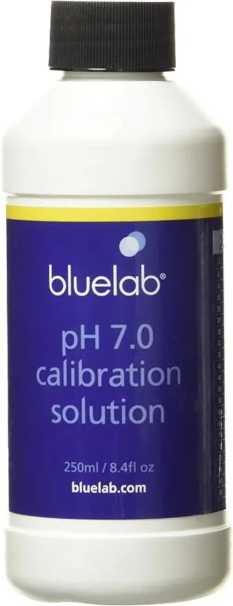 bluelab 732895 PH 7.0 Calibration Solution, 250 milliliters Industrial-Products, Natural