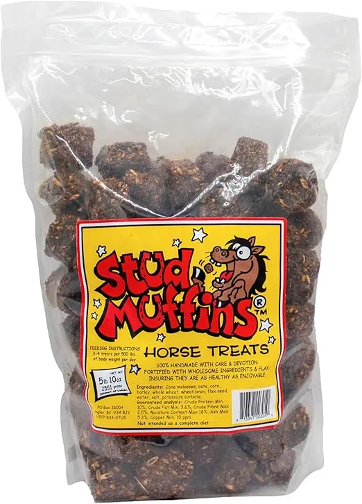 S1090 Stud Muffins Horse Treats, 90 Oz Bag