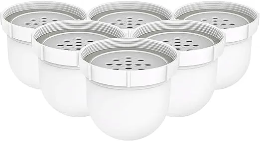 Clearly Filtered 6 Pack Water Pitcher Replacement Filters (6 Pack)