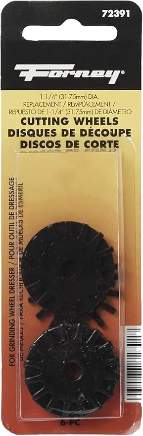 Forney 72391 Replacement Cutters for Bench Grinding Wheel Dresser,Black
