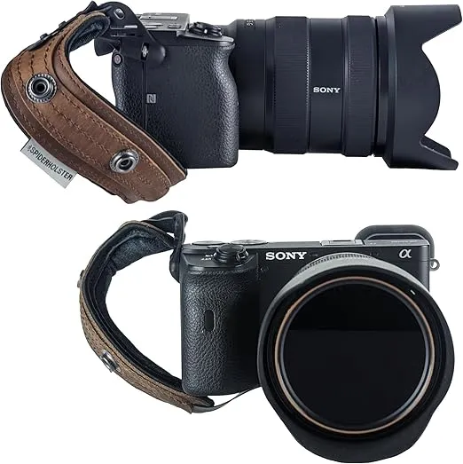 SPIDER HOLSTER – SpiderPro Camera Hand Strap v2 with Snap Assembly and Optional Wrist Strap – DSLR and Mirrorless Compatible