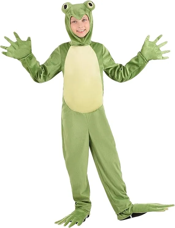 Child Deluxe Frog Costume