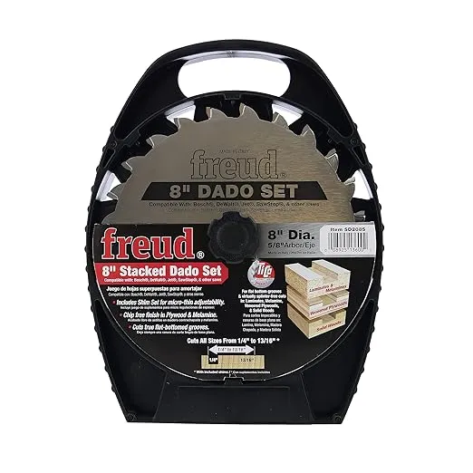 Freud SD208S: 8" Pro Dado Set