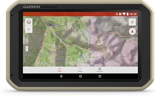 Garmin Overlander, Rugged Multipurpose Navigator for Off-Grid Guidance