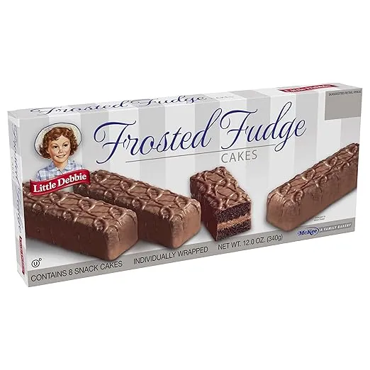 Little Debbie Frosted Fudge Cakes 12 oz, 8 Ct