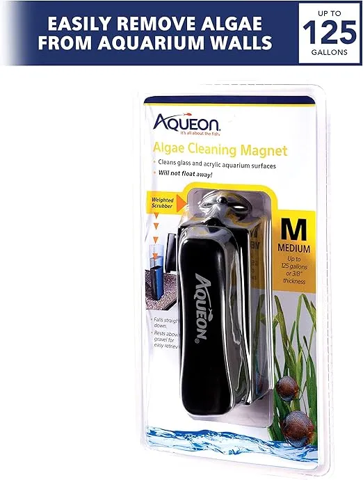 Aqueon Algae Cleaning Magnets Glass/Acrylic Medium