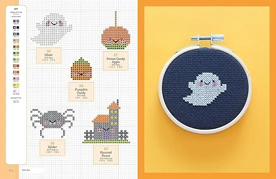 Cute Kawaii Cross Stitch: Over 400 super adorable patterns