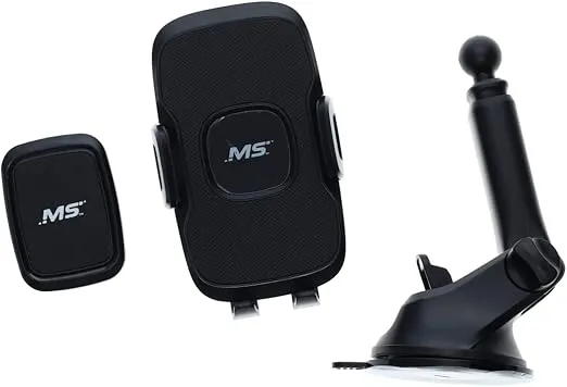 Mobile Spec MBM11102 Magnetic +Clip Dash Mount , Black