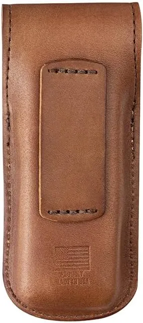LEATHERMAN, Heritage Leather Snap Sheath for Multi-Tools, Brown, Small