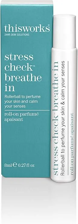 thisworks stress check breathe in: Rollerball to Perfume Your Skin and Calm Your Senses, 8ml | 0.27 fl oz