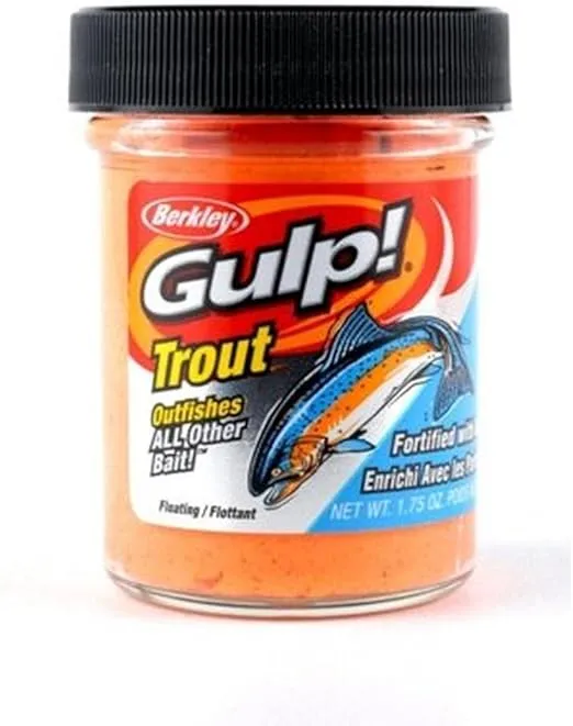 Berkley Gulp! Trout Dough , Orange Pulp