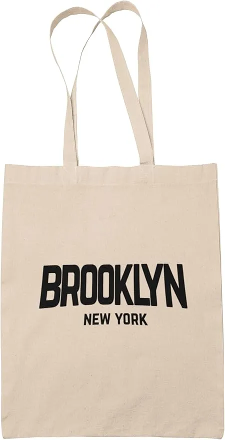 NYC FACTORY Retro Cotton Canvas Shoulder Tote Bags Gift Souvenirs