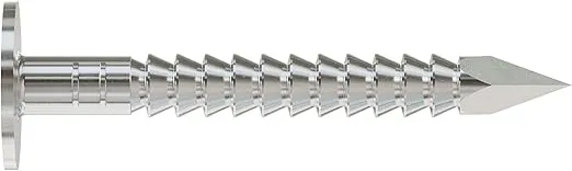 Simpson Strong-Tie S310ARN1 Roofing Nail, Annular Ring Shank — 1-1/4 in. x .131 in. Type 304 Stainless Steel (1 lb.)