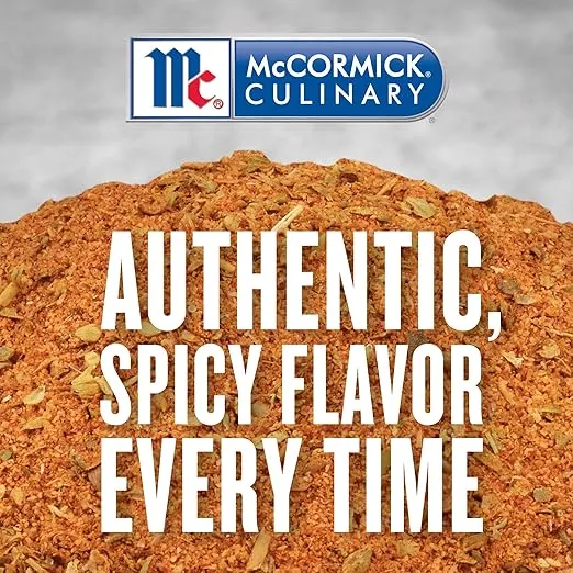 McCormick Culinary Cajun Seasoning, 6 lb - One 6 Pound Container of Cajun Seasoning Mix, Made to Enhance Catfish, Crawfish, Jambalaya, Gumbo and More