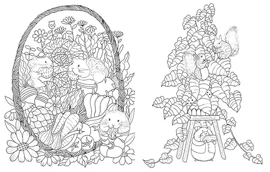 A Million Cute Animals: Adorable Animals to Color (A Million Creatures to Color) (Volume 9)
