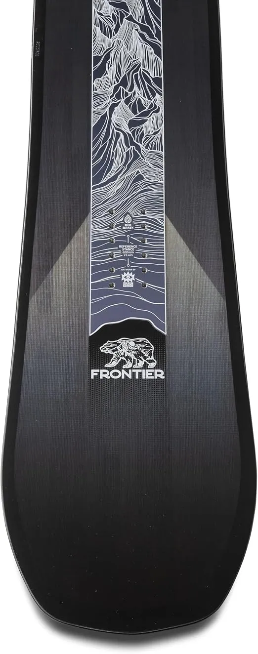 JONES - Men's Frontier, Snowboards Directional Freeride, Ideal for Freeride, Freestyle and Backcountry pow
