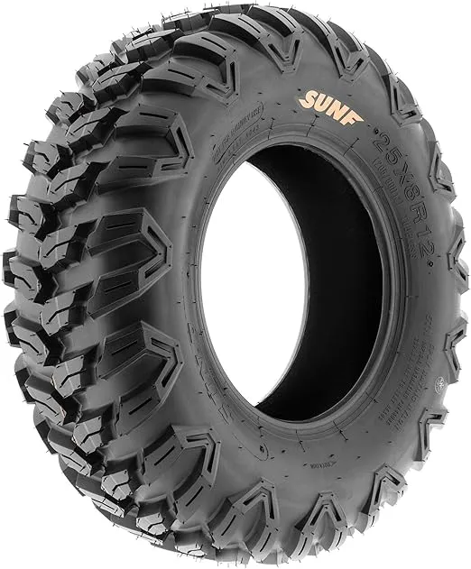 SunF 27x9R12 27x9x12 ATV UTV A/T Radial Race Replacement 6 PR Tubeless Tires A043 , [Set of 2]