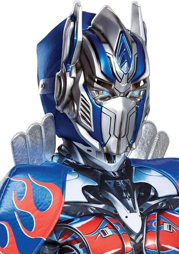 Disguise Kid's Transformers Optimus Prime Prestige Costume | Child Transformers Cosplay Halloween Costume for Boys