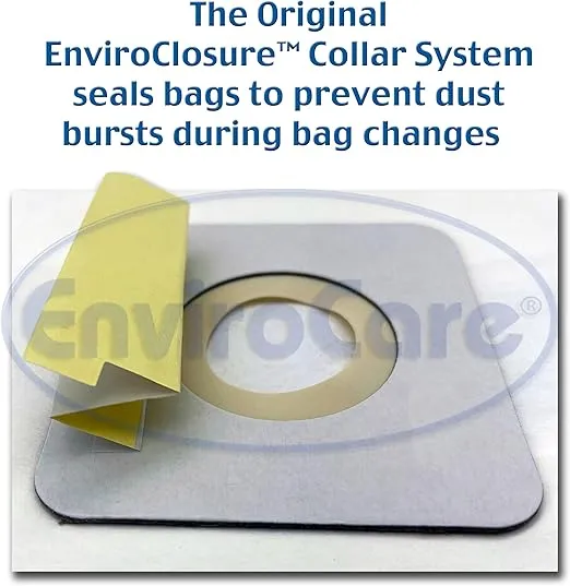 EnviroCare Replacement Micro Filtration Vacuum Cleaner Dust Bags for Eureka Sanitaire Style LS 5700 and 5800 Series Uprights 15 Pack