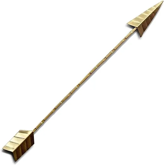 Wallcharmers Cast Iron Arrows (Gold, Single Arrow)
