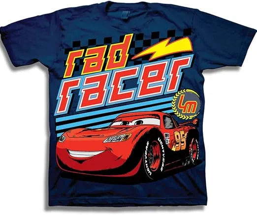 Disney Boys' Cars Lightning McQueen T-Shirt