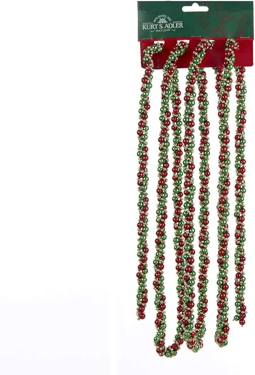 Kurt S. Adler H9490RGGO Garland, Red