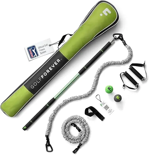 Swing Trainer - Golf Training Aid with 30-Day Membership for Strength, Flexibility & Better Swing Mechanics
