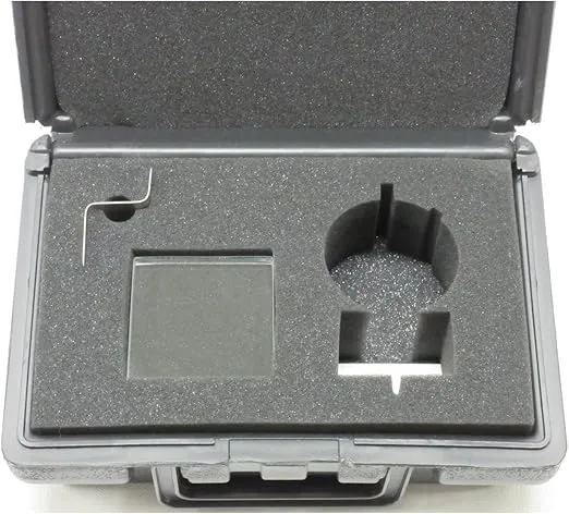 Hard Case with Calibration Glass and Edge Gauge