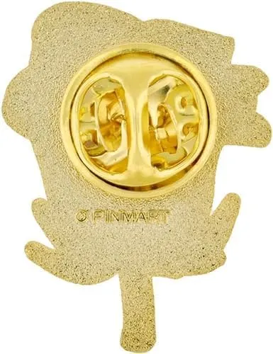 PinMart Flower Trendy Enamel Lapel Pin