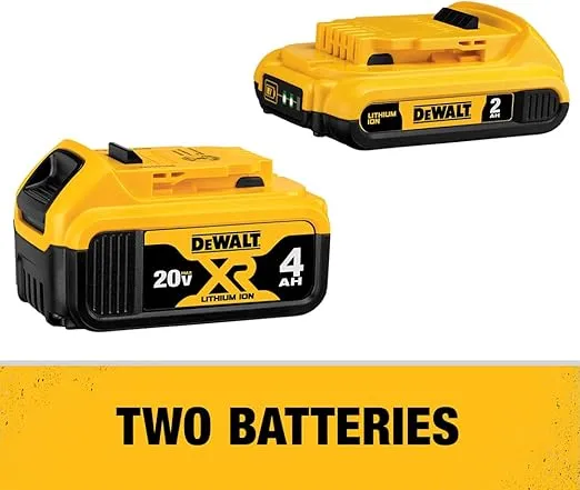 DEWALT 20V MAX Power Tool Combo Kit, 6-Tool Cordless Power Tool Set with Battery and Charger (DCK661D1M1)