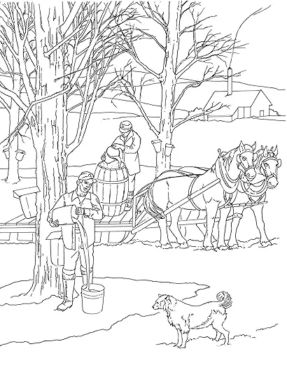 Creative Haven Country Scenes Coloring Book: Relax & Find Your True Colors (Adult Coloring Books: In The Country)