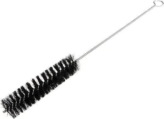 Forney 70487 Tube Brush, Nylon with Wire Loop Handle, 15-1/2-Inch-by-1-1/4-Inch