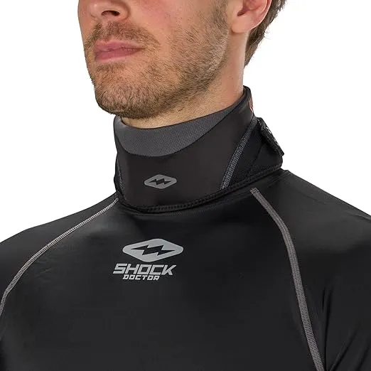 Shock Doctor Hockey Neck Guard. Cut Resistant Protection. Youth and Adult Sizes.
