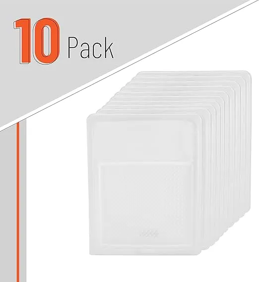 Bates- Paint Tray Liner, 9 Inch, 10 Pack, Paint Roller Tray, Disposable Plastic Paint Trays, Paint Pans Trays, Paint Supplies for House Painting, Roller Tray