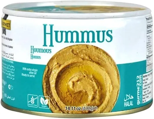 Hummus Classical Gourmet212 14.11 Ounces | Ready to Serve, Gluten Free, Vegan, with Extra Virgin Olive Oil, Kosher Certified (Star-K), Halal Certified