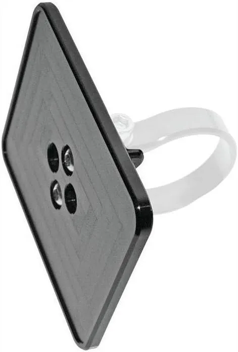 Axia Alloys MODREGPLT-BK 4" X 2.55" Registration Sticker Mount-Black