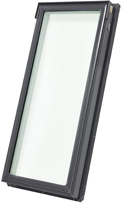 Velux FS D06 2004 Velux FS D06 2004 23-1/4 Inch x 46-1/4 Inch Laminated Fixed Non-Vented Deck Mounted No Leak Skylight from the FS Collection