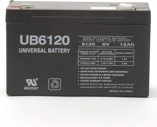 UPG UB6120 Sealed Lead Acid Batteries