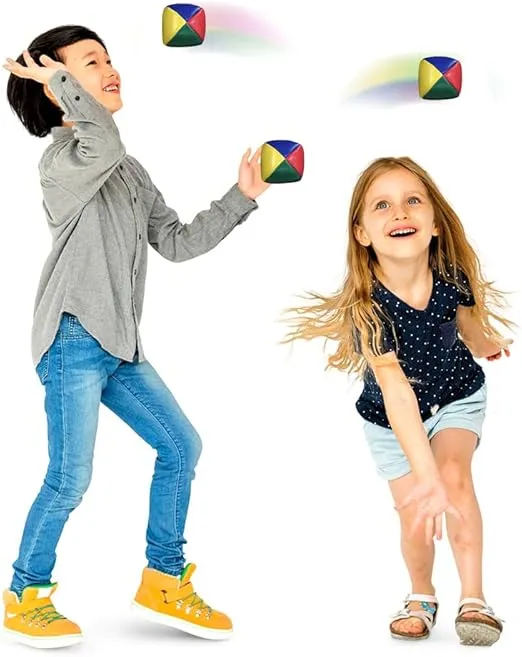 3 Packs Juggling Balls Set for Beginners and Adults, Durable and Soft Juggle Ball Kit, Easy-to-Handle Mini Juggling Balls, Perfect for Learning, Fun, and Stress Relief