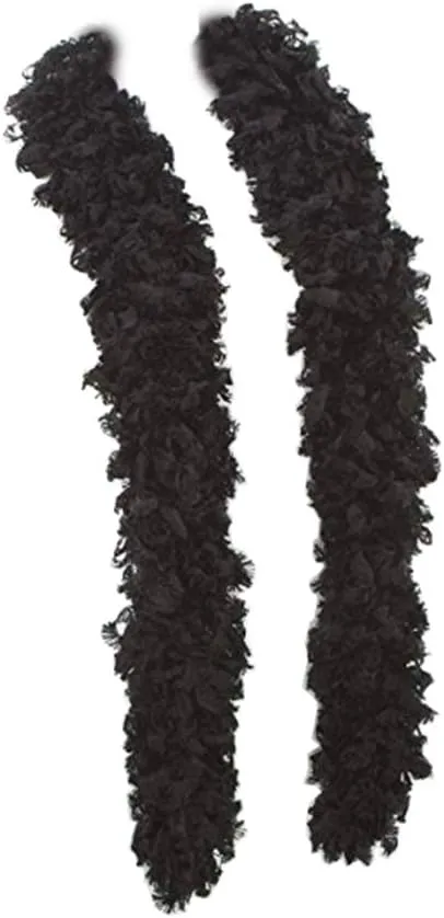 FEATHERLESS Original Faux Feather Boa (Made of Yarn), U.S. Patent # D814,740. Cut to Length. Made in America