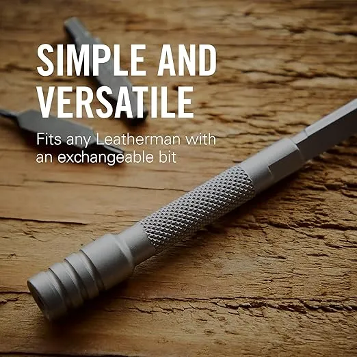 LEATHERMAN, Bit Driver Extender Add-on Accessory for Multi-Tools, Silver