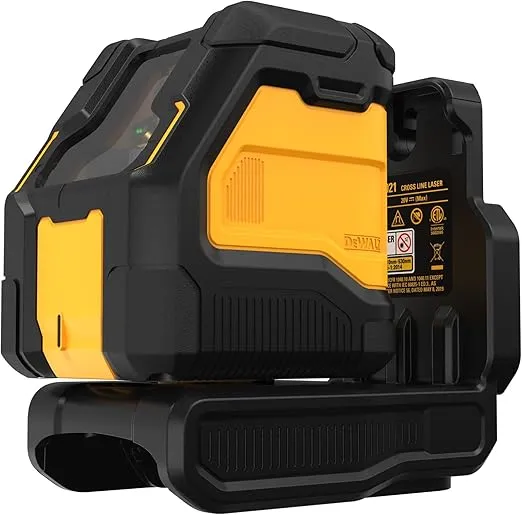 DEWALT 20V MAX, Laser Level, Cross Line Laser, Green, Bare Tool Only (DCLE34021B)