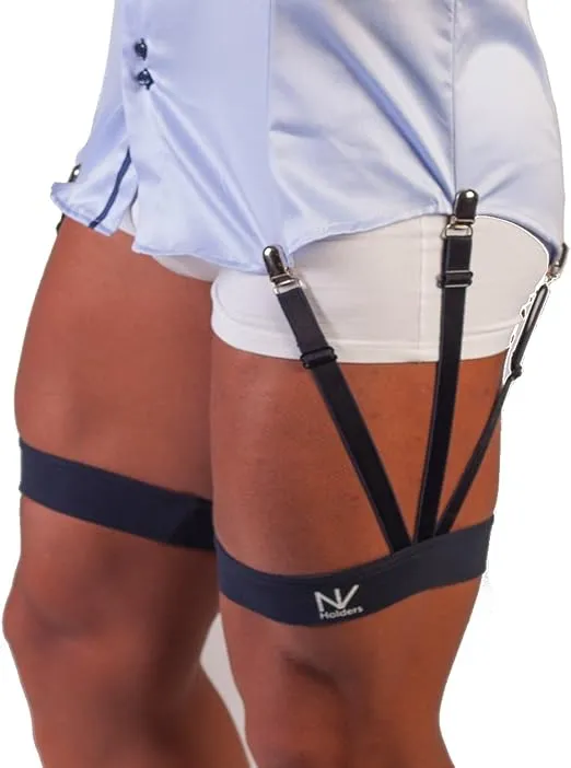 NV Holders: S-Holder - premium shirt stays, shirt holders, shirt garters, shirt tuckers for men